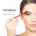 Multi-Function Professional Square Angled Eyebrow Brush - Ultra Thin Eyeliner Makeup Brush - Buy Online on GoSupps.com