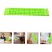 OHPHCALL Braille Writing Fingerboard 1 Set Braille Tablet School Supplies Plastic Braille Writing Slate 21.70X4.50X0.50CM Green - Buy Online on GoSupps.com