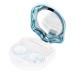 Gatuida tweezers 1 set claw Colored contact lenses contact lens container mini ABS travel drinking box portable suitcase.