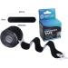 Pre-Cut Black Kinesiology Sports Tape - 20 Pieces, 5cm x 5m - Prevent Muscle Damage, Protect Joints, Relieve Pain - Buy Online on GoSupps.com