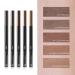 BBIA Last Auto Eyebrow Pencil - Waterproof Longlasting Vegan Brow Definer with Dual-Sided Brush - 5 Colors (02 Dark Brown R) for Perfect Shaping & Defining - International Shipping Available - Buy Online on GoSupps.com