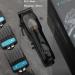 Professional Hair Clippers with DLC Blade - 9000RPM Magnetic Motor & 10PC Comb Set for Men - International Shipping Available - Buy Online on GoSupps.com