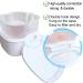 Denture Soaking Box Orthodontic Retainer Bath Case with Strainer Basket False Teeth Container Dental Denture Bath Box Case Cup for Travel Cleaning - White - Buy Online on GoSupps.com