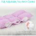 Cozy Stoma Security Belt Cushion | Stoma Safety Belt & Protection | Ileostomy & Urostomy Accessories | Minky Dot Lavender for Peritoneal Dialysis - Buy Online on GoSupps.com