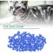 Cikonielf 100PCS Soft Pet Cat Nail Caps Claws Safe Anti Scratch Dog Paw Claw Protector Covers with Instructions With multiple options.(Blue S) - Buy Online on GoSupps.com