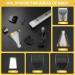 Electric Shaver Women's Intimate Area Electric Shaver for Arms Legs Forearms Electric Intimate Shaver for Women Interchangeable Snap-in Ceramic Blade IPX7 Washable Head Grey Gold - Buy Online on GoSupps.com