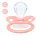 Shop LittleForBig Large Shield Pacifier Generation II - Adult Size Astro Babies Pink Bunny Pattern | Premium International Shipping Available - Buy Online on GoSupps.com