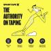SPORTTAPE Extra Sticky Kinesiology Tape 5cm x 5m - Blue | Hypoallergenic Waterproof K Tape | Physio Medical Sports Tape for Muscle Injury Support | Uncut - Single Roll - Buy Online on GoSupps.com