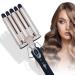Hair Crimper Curling Iron Ceramic Crimpers Wavers Curler Wand Fast Heating 30mm 5 Barrels Hair Waver Styling Tools Wand Iron for Hair (180 to 210 )