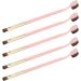 Soft Double Ended Makeup Eyeshadow Brush Toothbrush Brush with Handle Nylon Hair for Applying BB Cream Eyeshadow - Buy Online on GoSupps.com