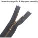 Beaulegan Metal Zippers 10 Pcs - Antique Brass Close-end 6 Inch Assorted Color Mix - Buy Online on GoSupps.com