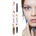 Eyeliner Pencil | Gel Texture Multicolors Makeup Eyeshadow with Brush - Quick Drying and Long Lasting Eye Pencil Makeup Supplies for Daily Use Fanelod Smoke Pink