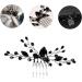 Beatifufu Black Crystal Hair Accessories Inserted Hair Comb Women Hair Accessories Women Hair Comb Elegant Headdress Fashion Insert Comb Rhinestone Hair Comb Women Insert Comb - Buy Online on GoSupps.com
