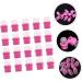 FRCOLOR Lot de 20 Couvre-ongles en Silicone Rose pour Dissolvant Protection Doigts Taille Unique Accessoires Nail Art Professionnels pour Manucure Domicile et Salon - Buy Online on GoSupps.com