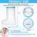 Besuso 1 Piece Waterproof Leg Cast Cover for Shower Adult Reusable Shower Boot Cover for Leg Foot Ankle - Buy Online on GoSupps.com