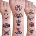 24 Sheets Bowling Temporary Tattoos  Birthday Decorations Bowling Party Favors