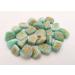 Sharvgun Amazonite Rune Stone Set 25 pi ces avec tableau en bois MDF runique grav lettrage symbolique pa en velours noir/rouge pochette incluse bo te cadeau