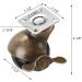 2 inch Ball Caster Wheel Antique Swivel Caster with Top Plate 360 Rotated Mute and Smooth for Office Chairs Sofas - Buy Online on GoSupps.com