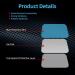 Flintronic EMS Gel Pads - 3/9/66 Pieces for Abdominal Muscle Trainer | Hydrogel Replacement Pads for Electrical Muscle Stimulation - Buy Online on GoSupps.com