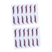POPETPOP 12 Pairs Glitter Eyeliner Sticker Paper Matte Eyeliner Tape Strips Eye Makeup Tools Stickers Woman