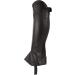 Horze Kids Leather Half Chaps - Elastic Black Small | Lightweight Equestrian Gear - Buy Online on GoSupps.com