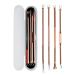 Acne needle 4 pieces stainless steel blackhead remover tool kit face massage whitekopf pimple spot comedone acne extractor face massager acne needle china