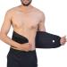 Adjustable Neoprene Double Pull Lumbar Support Belt - XL Size 36-40 Inch - Back Pain Relief - Buy Online on GoSupps.com