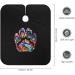 Buy Tie Dye Animal Bear Paw Print Barber Cape - Cute Hair Cutting Apron for Kids | Professional Haircut Gear - Buy Online on GoSupps.com