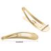 50 Pack Gold Hair Clips for Children Girls & Women - 50mm | Stylish & Durable - Buy Online on GoSupps.com