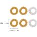 Gatuida 10pcs Finger Massage Ring Toy - Carbon Steel Pointed Medicine Rings for Relaxation & Stress Relief - Buy Online on GoSupps.com