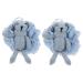 FOMIYES 2 Pcs Cartoon Bath Ball Kids Bath Toys Bumble Seats for Bath Sponges for Shower Back Scrubber Sponge Body Scrubber Puff Exfoliate Shower Sponge Mesh Bath Pouf Shower Loofah