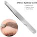 Stainless Steel Eyebrow Tweezer with Comb 1Pc Face Hair Removal Tweezers Eyebrow Makeup Beauty Tool Portable Eyebrow Beard Grooming Trimmer Beauty Tool - Buy Online on GoSupps.com