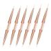 6pcs Professional Nails Art Brushes Set Double Ended Nail Striping Brush Thin Brushes For Gel Polish Pen Dotting Tool Drawing Small Details