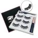 Magnetic Eyelashes And Eyeliner Kit 3 Pairs Reusable Magnetic Lashes With Eyeliner 3D Natural Look False Eyelashes Magnetic Eyelashes Natural Looking Lashes