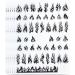 6 Sheets Flame Nail Art Stickers Decals 3d Self-adhesive Flame Nail Sticker Nail Art Designs for Manicure Tips Decoration Diy Nail Art Supplies Black - Buy Online on GoSupps.com