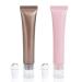 NICENEEDED 2Pcs 20ml Refillable Eye Cream Roller Bottle Travel Size Essential Oil Roller Bottles Cosmetic Empty Tube Cosmetic Storage Container for Women Girls