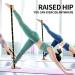 Buy 2 Yoga Bands - Elastic Fitness Stretch Belt with 8 Loops in Yellow & Pink | International Shipping Available - Buy Online on GoSupps.com