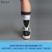 BraceOn AFO Swedish Deluxe Drop Foot Stabilizer - Women's Right | Moldable & Lightweight Polyethylene - Buy Online on GoSupps.com