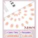 Sethexy Short Square False Nails - 24pcs French Press-On Acrylic Nails with White Pearls for Women & Girls - International Shipping Available - Buy Online on GoSupps.com