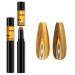 Chrome Nail Powder Pen - Air Cushion Nail Powder Pen With Mirror Effect Glitter Nail Art Pens Eyeshadow Pens BJ165