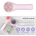 CYA Electric Brush Heated Waterproof Pore Cleaner Silicone Belt Magnet Charger Cleansing Device Pink - Buy Online on GoSupps.com
