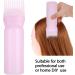 gernie Root Comb Applicator Bottle 160ml Oil Applicator for Hair Dye Bottle Applicator Brush with Graduated Scale Hair Dye Applicator Brush for Coloring Styling and Hairdressing (Pink) - Buy Online on GoSupps.com