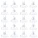 Pawfly suction cups aquarium clips for standard 0.5 cm ID airline hoses clear air hose holder clamping accessories suction cup aquarium for fish tank ventilation setup 20 pack