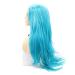 Buy Blue Lace Front Sparrow Wig - Natural Hairline Heat-Resistant Adhesive-Free Perfect for Cosplay & Daily Wear - Light Blue Pastel Wig for Women - Buy Online on GoSupps.com