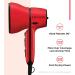 REVLON Airflow Control Hair Dryer with Diffuser | 1875W Rotating Blow Dryer | Red 3 Piece Set for Faster Drying & Frizz Reduction - Shop Internationally - Buy Online on GoSupps.com