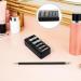 Lot de 2 Taille-crayons Cosm tiques 5 Trous pour Sourcils Eyeliner et Crayons L vres Format Poche Noir Outil Multi-tailles avec Pointe Longue pour Retouches Maquillage - Buy Online on GoSupps.com