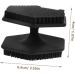 VINTORKY Face Brush Silicone Facial Cleansing Brush Facial Cleansing Brush Exfoliator Face Cleansing Brush Face Exfoliator Facial Wash Brush Face Scrub Double Sided Scrubber Silica Gel 6.50X6.50X4.00CM Black - Buy Online on GoSupps.com