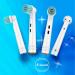 4-Pack Extra Soft Bristle Toothbrush Heads for Oral B Electric Toothbrushes - Compatible with Braun Models - Gentle Care for Sensitive Gums - Buy Online on GoSupps.com