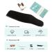 DOORES 18 Dark Brown Wire Hair Extensions - 95g Remy Human Hair, Natural Straight Invisible Hairpiece - Buy Online on GoSupps.com