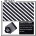 XIAOHAWANG Striped Winter Baby Beanie Hat + Scarf Set | Boys Girls Toddler Kids 2-4 Years | Navy - Buy Online on GoSupps.com